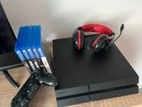 PlayStation 4 (500GB, schwarz,slim) Thüringen - Am Ettersberg Vorschau