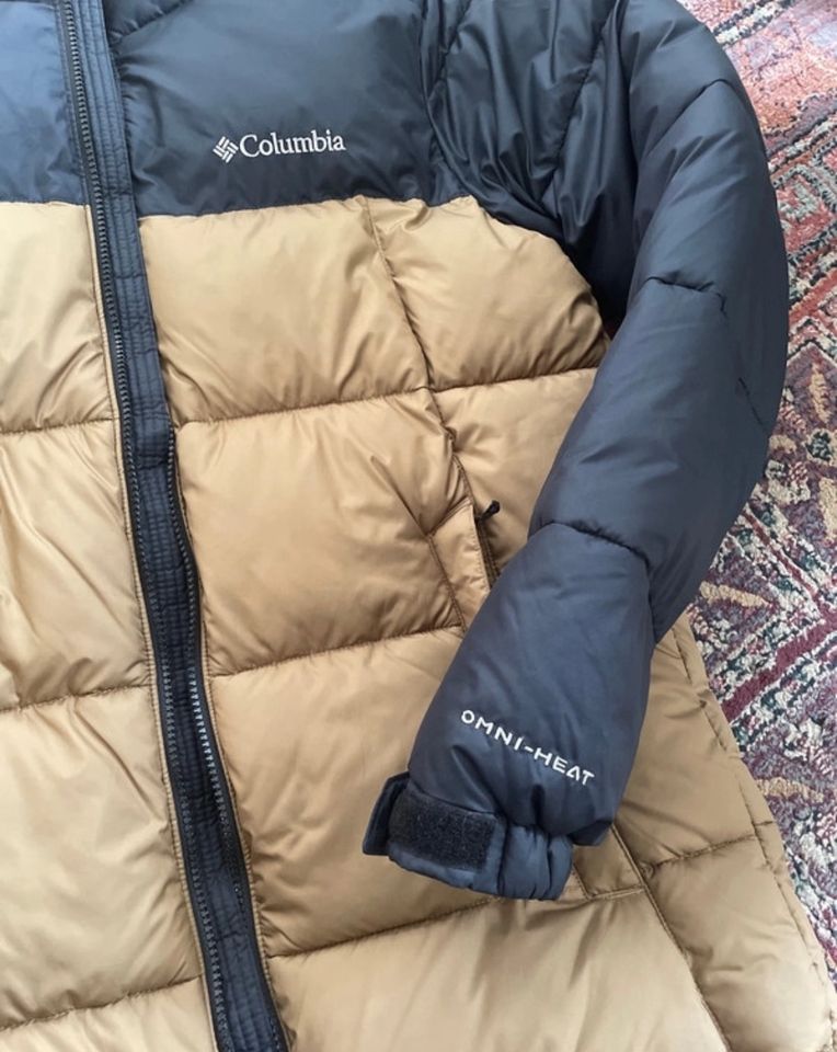 Columbia Puffer Jacke in schwarz braun Gr S in Ginsheim-Gustavsburg