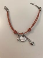 Fossil Damen Armband rosa mit Silber Angängern Bremen - Neustadt Vorschau