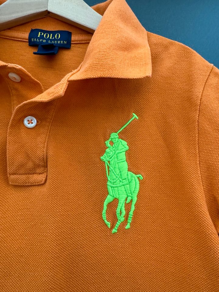 Polo Ralph Lauren Polo Shirt Gr. 7 orange in Marktredwitz