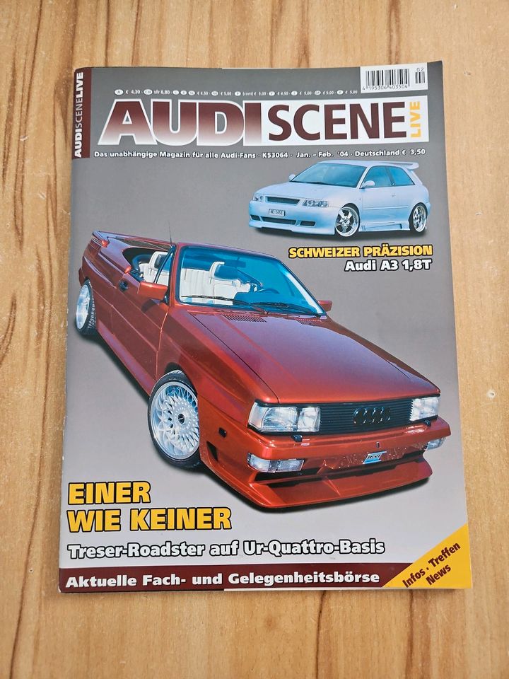 Audi Scene Magazin Jan. - Feb. 2004 in Simbach