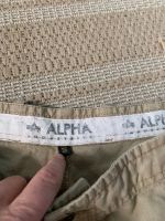 Alpha Industries Cargohose beige 36 Hessen - Neuhof Vorschau