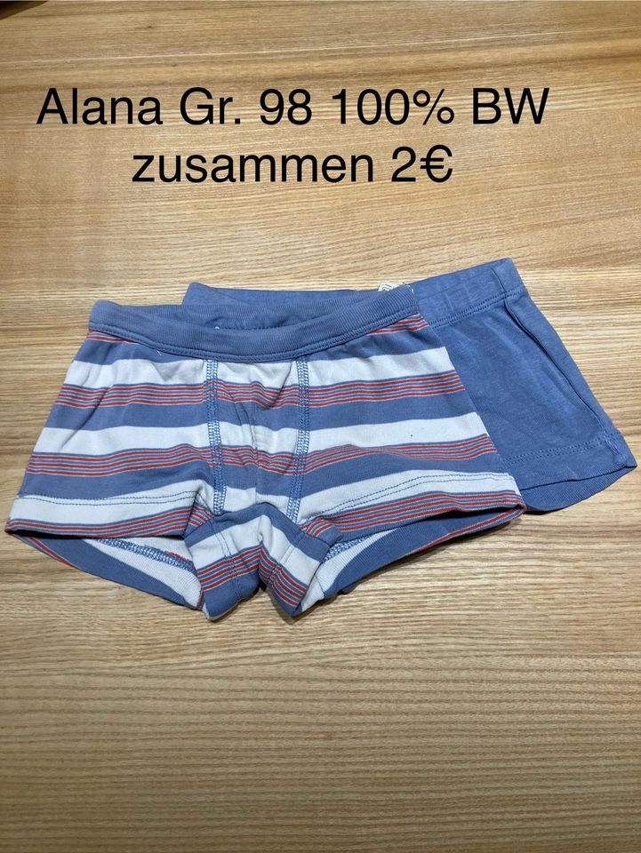 Alana, Pusblu, verschiedene Kleidungsstücke Gr. 98 in Wasserburg am Inn