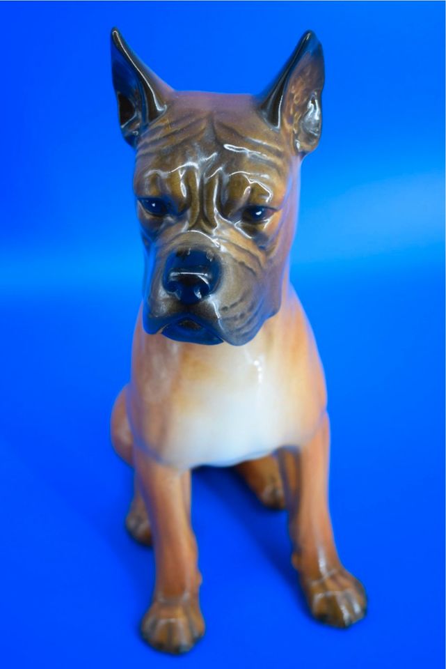 [8488] Goebel Figur 30012 33 Hund Boxer 33 cm in Hockenheim