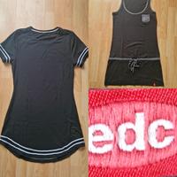 Damen Kleid schwarz, Gr. S, 36, edc, mit Streifen Sachsen-Anhalt - Queis Vorschau