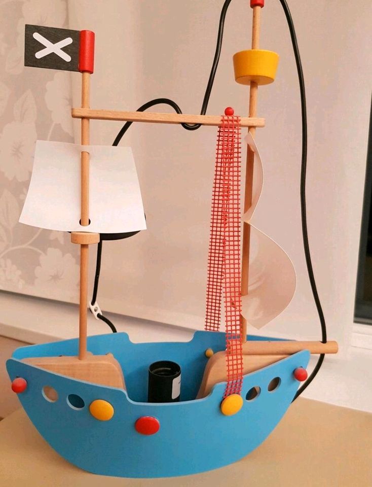 ♦️♦️♦️ NP 150 € , KINDERZIMMER LEUCHTE NIERMANN PIRAT♦️♦️♦️ in Halle