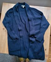 Lange marineblaue Strickjacke mit Schalkragen Eimsbüttel - Hamburg Stellingen Vorschau
