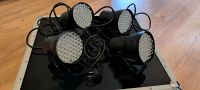 4 x Scanic LED PAR 36 RGB Black (Scheinwerfer, Musik) Baden-Württemberg - Neulingen Vorschau