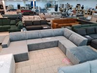 Sofa Couch Wohnlandschaft U-Sofa Hocker Samt Möbel UVP 3699€ Hessen - Herbstein Vorschau