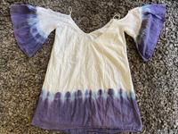 Kleid Batik India Baumwolle asos Musselin blau weiß 34 Hippie Brandenburg - Oranienburg Vorschau