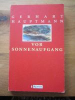 Gerhart Hauptmann: Vor Sonnenaufgang   -wie neu-   2,45 Euro Bayern - Triefenstein Vorschau