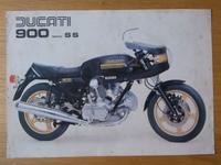 Ducati Köwe Originalprospekt 900 SS schwarz-gold Bayern - Chieming Vorschau