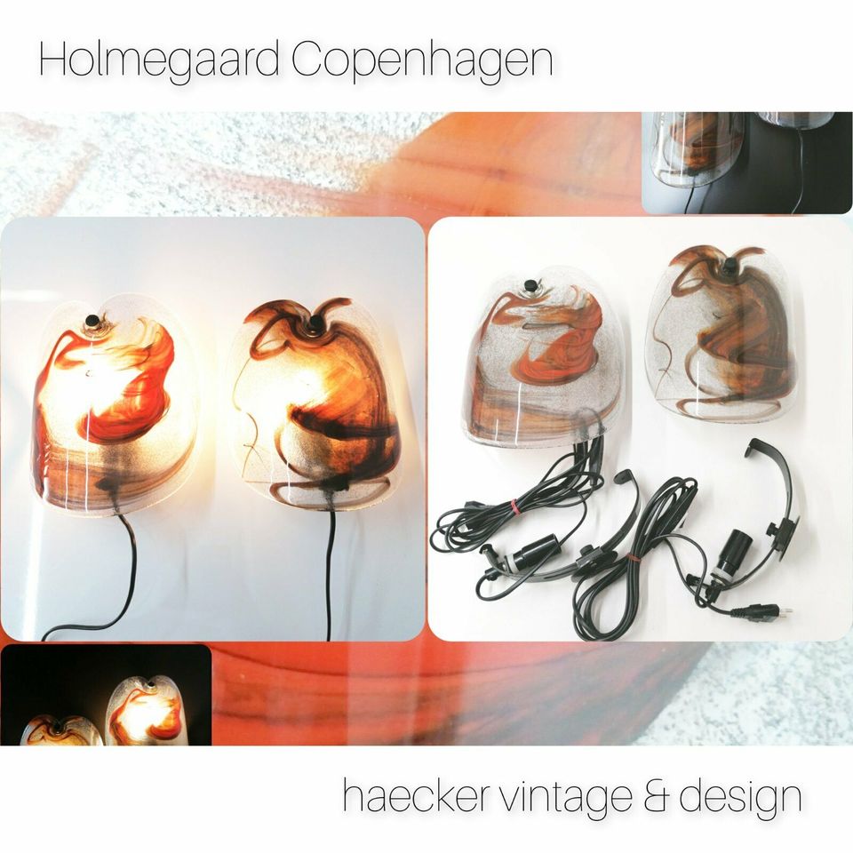 Holmegaard Lampen zu danish design retro royal copenhagen teak in Flensburg