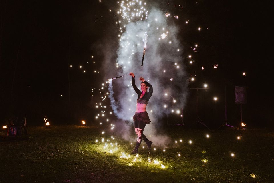 Feuershow, Showprogramm Künster, Geislingen in Geislingen