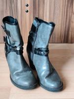 Stiefel, Tamaris, 38, grau silber Bayern - Dinkelsbuehl Vorschau
