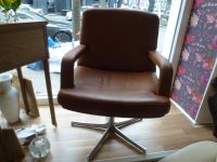 Walter Knoll Design Drehsessel 1975 Glattleder Aluminium Dortmund - Innenstadt-West Vorschau