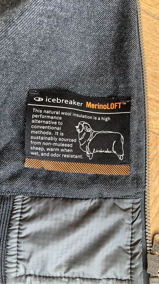 Icebreaker Merino Loft Venturous (Bomber-)Jacke Gr. M in Bad Kissingen