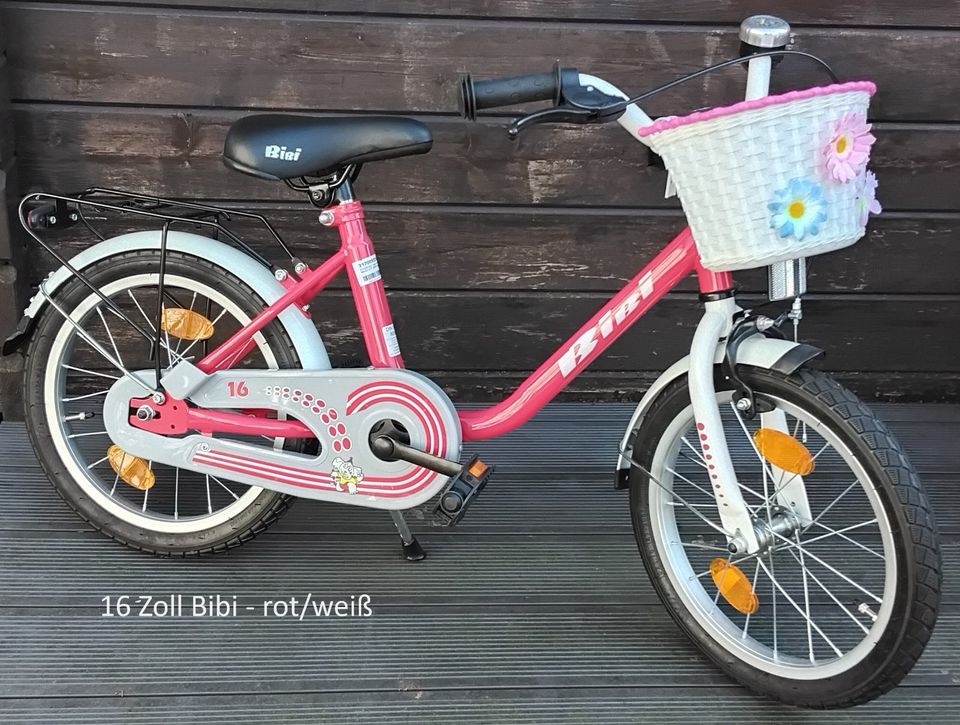 16 Zoll Kinderfahrräder B-Ware / neu - für Mädchen und Jungen in Plettenberg