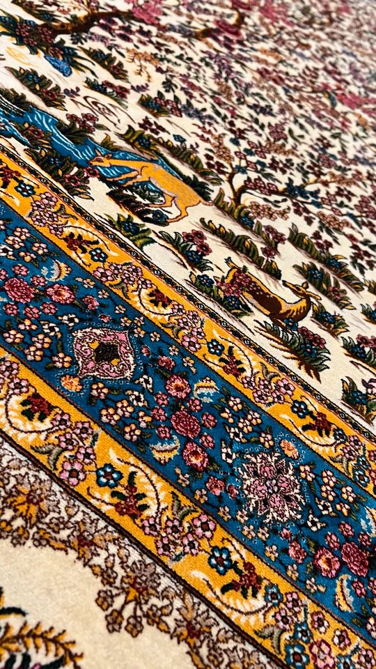 Orientalischer Teppich 100% Seide/Silk in Darmstadt