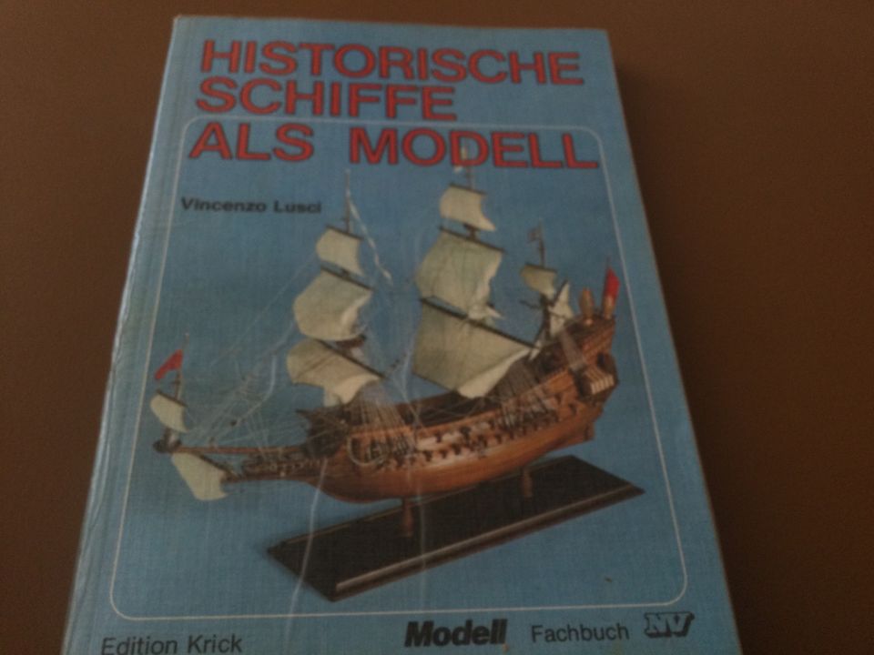 Verkaufe Buch Historische Schiffe als Modell in Nürnberg (Mittelfr)