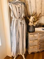 Jumpsuit Leinen gestreift maritim H&M Sachsen - Zwenkau Vorschau