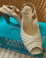 CAPRICE Leder Slingpumps beige Highheel Damen Schuh Gr.38 Weite G Berlin - Köpenick Vorschau