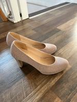 Gabor Pumps 6,5 rosé Glitzer Schleswig-Holstein - Itzehoe Vorschau