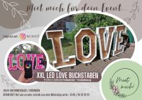 LOVE LED XXL Buchstaben *VERMIETUNG* Liebe Hochzeit Party Antrag Thüringen - Unterbreizbach Vorschau