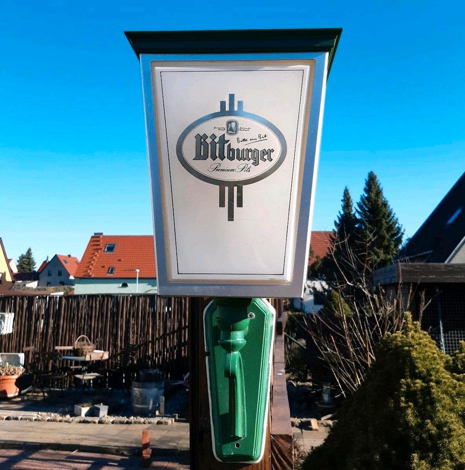 4 x Bitburger Biergartenlampe Lampe Leuchte Brauerei in Potsdam