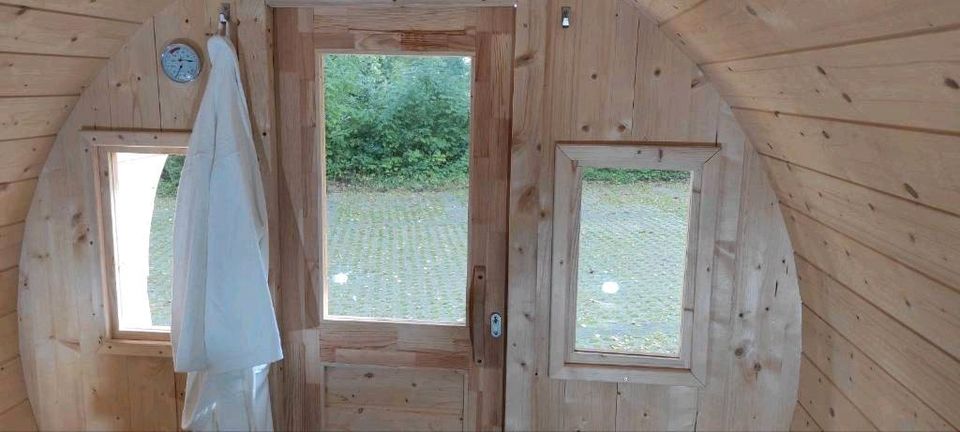 Saunafaß, Mobile Sauna mieten in Kamp-Lintfort ab 95 € in Kamp-Lintfort