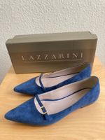 Lazzarini Slipper Ballerina blau Gr. 39 Velourleder neuwertig Lindenthal - Köln Sülz Vorschau