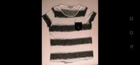 T-Shirt, schwarz/weiß, Pailetten, Gr. 34/XS, Comma, Neu Rheinland-Pfalz - Montabaur Vorschau