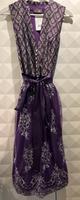 Kleid lila elegant Samt Jacquard bestickt Dirndl Tracht 36 NEU München - Ramersdorf-Perlach Vorschau