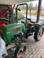 Holder B12 C Oldtimer, Traktor mit Mähbalken Nordrhein-Westfalen - Borgholzhausen Vorschau