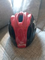 Fahrrad Helm rot schwarz 48-52 cm Hessen - Breidenbach  Vorschau