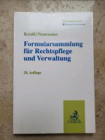 Kroiß/Neurauter Formularsammlung für Rechtspflege und Verwaltung Bayern - Regensburg Vorschau