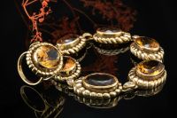 Schmuckset Armband Ring mit Citrin und Brillanten in Gelbgold Nordrhein-Westfalen - Wegberg Vorschau