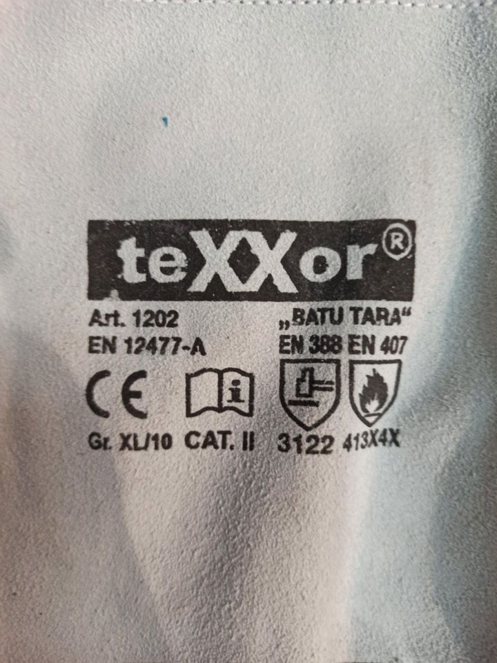 teXXor® Schweißerhandschuh BATU TARA, Gr. 10, 20 Sück in Tönisvorst