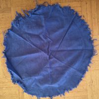 blaue Tischdecke, rund, mit Fransen ca 39/ 40 cm Bayern - Elsenfeld Vorschau