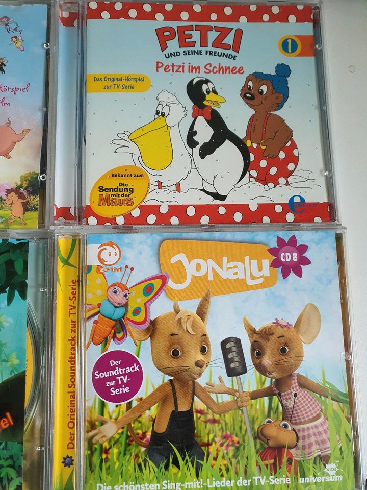 Kinder CD jonalu, Lillifee, petzi, kleiner Dodo in Neustadt in Holstein