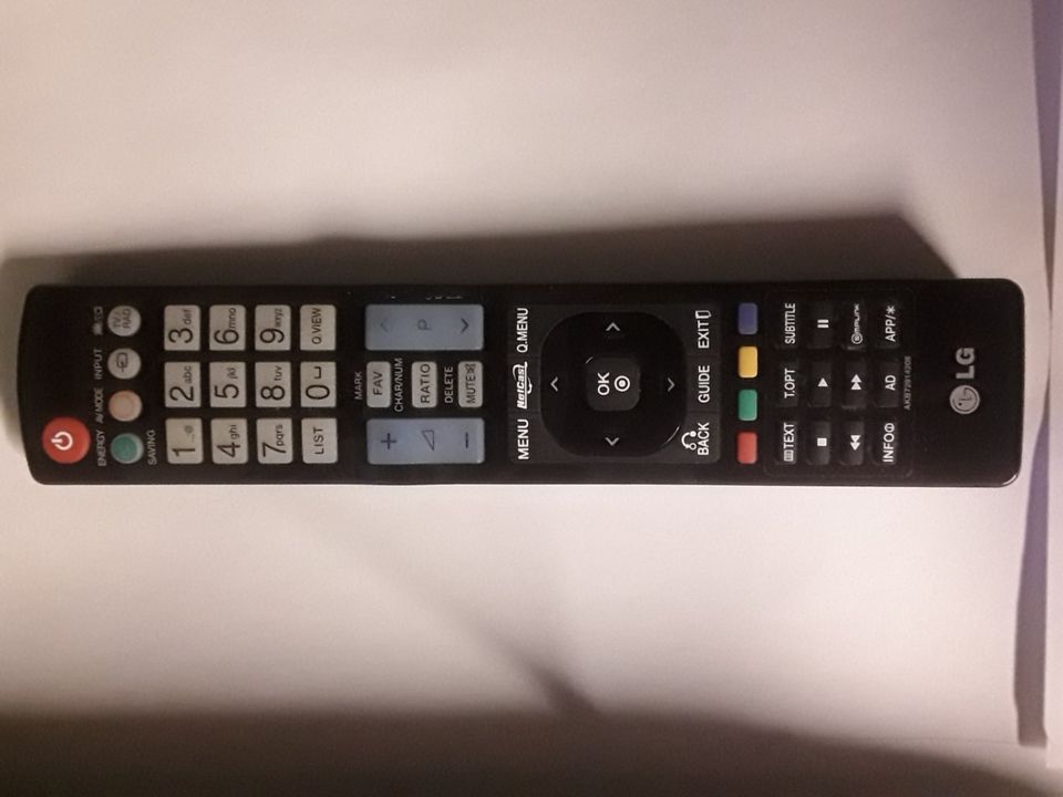 LG TV Fernbedienung AK872914208 in Ziethen b. Ratzeburg