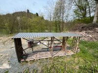 Holzunterstand Lagerschuppen Kaminholzregal Hessen - Weilrod  Vorschau
