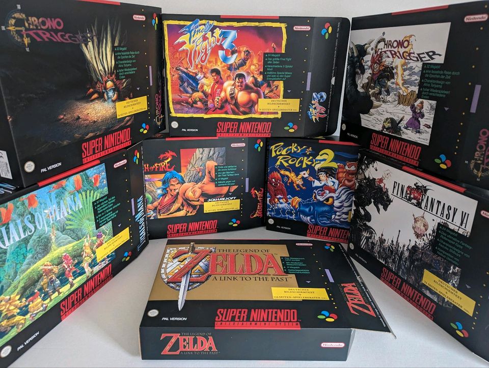 BIG BOX - Final Fantasy 6 - SNES SUPER NINTENDO Verpackung in Hannover