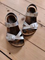 Birkenstock Sandalen silber wenig getragen Köln - Mülheim Vorschau