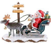 Hubrig Winterkinder Weihnachtsmann mit Rentier Brandenburg - Döbern Vorschau