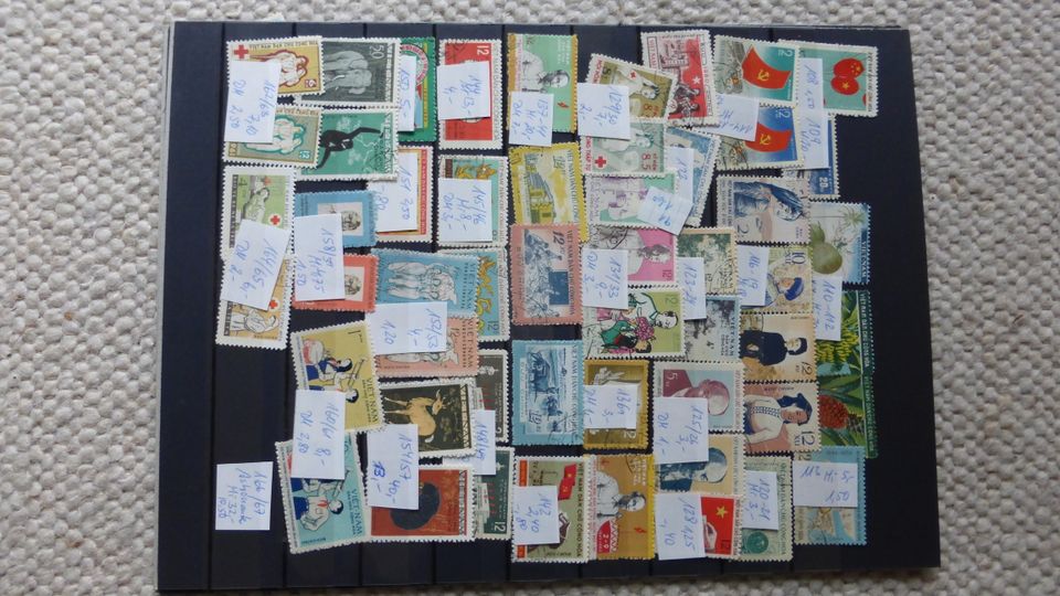 Viet Nam Briefmarken gestempelt in Oststeinbek