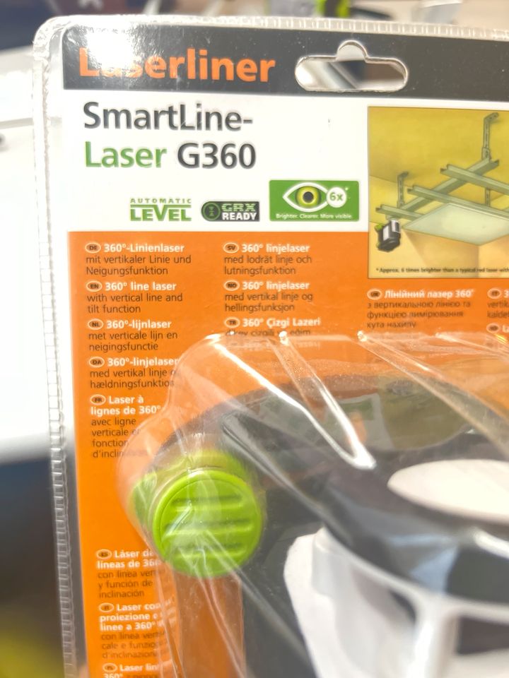Laserliner SmartLine-Laser G360 Kreuzlinienlaser grüne in Delbrück