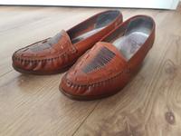Rieker Halbschuhe Slippers Gr. 39 braun Leder Sachsen - Markranstädt Vorschau