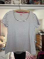 Boden T-Shirt Streifen Breton Blau Weiß 42 Hessen - Heuchelheim Vorschau
