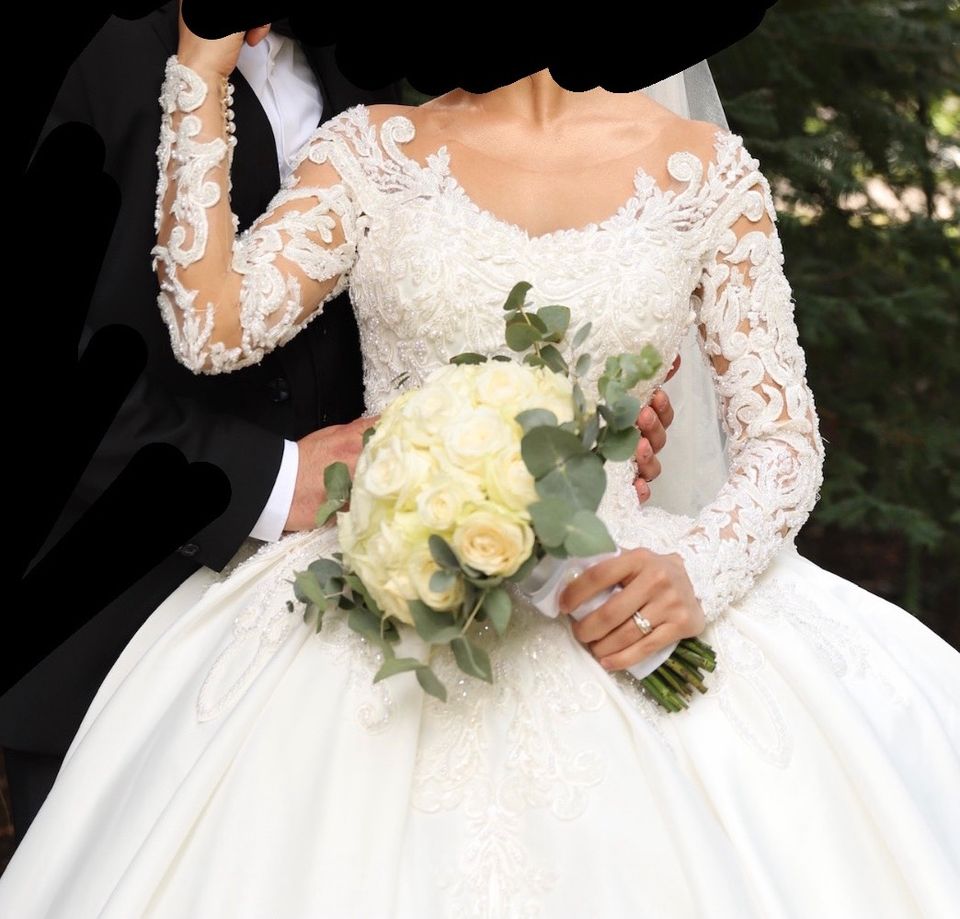 Gelinlik Brautkleid Hochzeitskleid Prinzessinnenkleid xs-s ! in Gelsenkirchen
